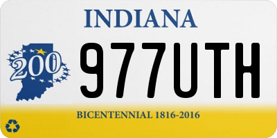 IN license plate 977UTH