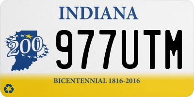 IN license plate 977UTM