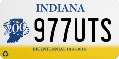 IN license plate 977UTS