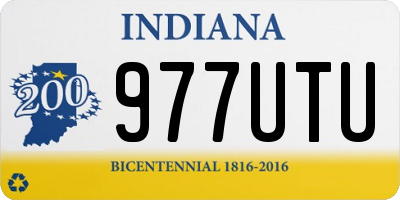 IN license plate 977UTU