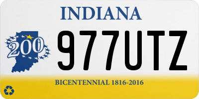 IN license plate 977UTZ