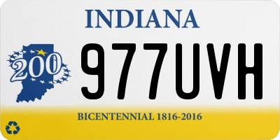 IN license plate 977UVH