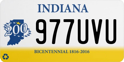 IN license plate 977UVU