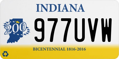 IN license plate 977UVW