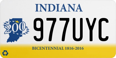 IN license plate 977UYC