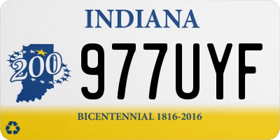 IN license plate 977UYF