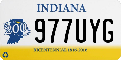 IN license plate 977UYG