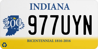 IN license plate 977UYN