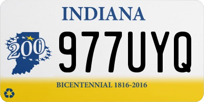 IN license plate 977UYQ