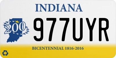 IN license plate 977UYR