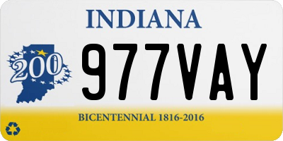IN license plate 977VAY
