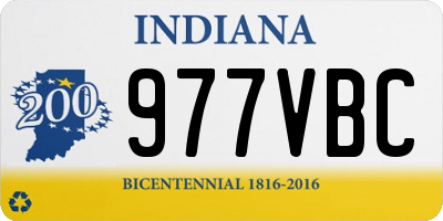 IN license plate 977VBC