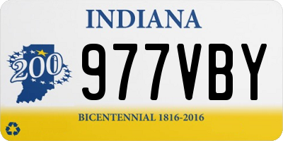 IN license plate 977VBY