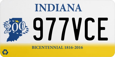 IN license plate 977VCE
