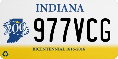 IN license plate 977VCG