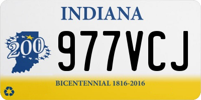 IN license plate 977VCJ