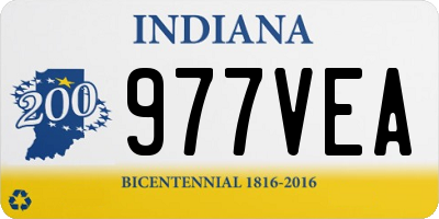 IN license plate 977VEA