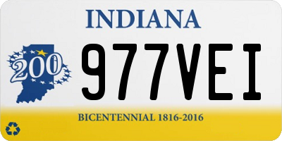 IN license plate 977VEI