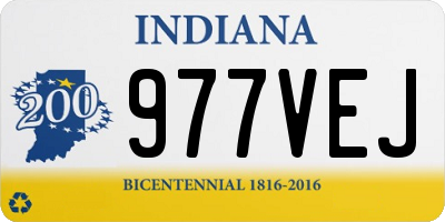 IN license plate 977VEJ