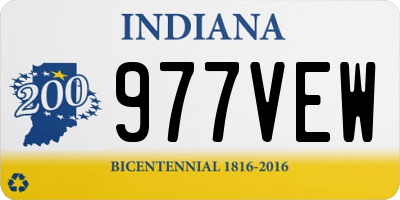 IN license plate 977VEW