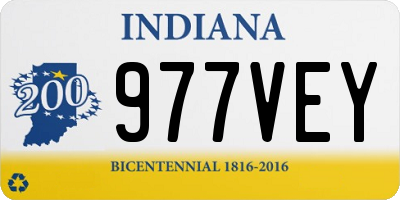 IN license plate 977VEY