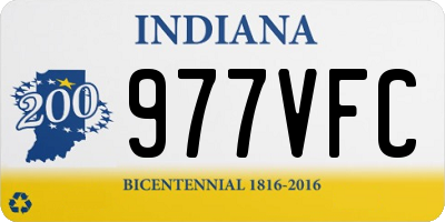 IN license plate 977VFC