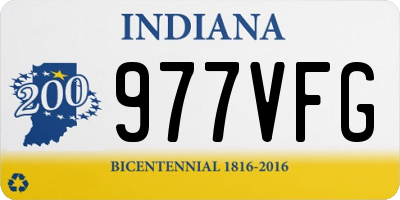 IN license plate 977VFG