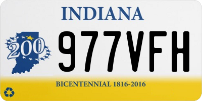 IN license plate 977VFH