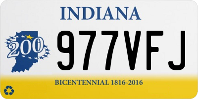 IN license plate 977VFJ