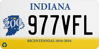 IN license plate 977VFL