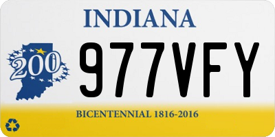 IN license plate 977VFY