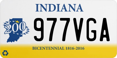 IN license plate 977VGA
