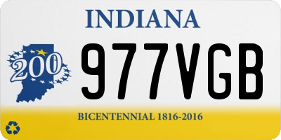 IN license plate 977VGB