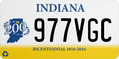 IN license plate 977VGC