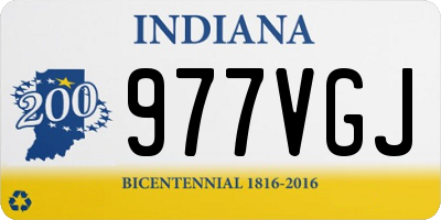IN license plate 977VGJ