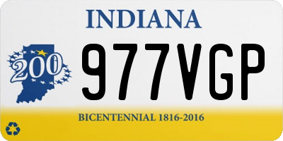 IN license plate 977VGP