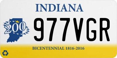 IN license plate 977VGR