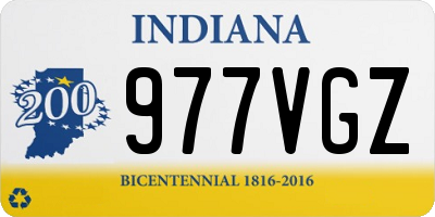 IN license plate 977VGZ