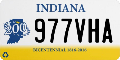 IN license plate 977VHA
