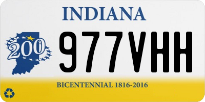 IN license plate 977VHH