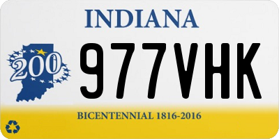 IN license plate 977VHK