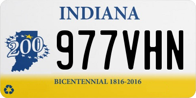 IN license plate 977VHN