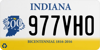 IN license plate 977VHO