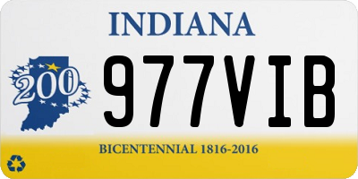 IN license plate 977VIB
