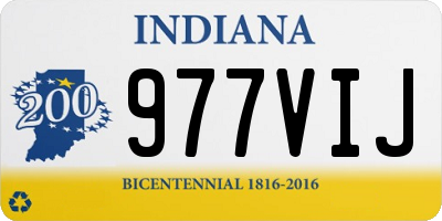 IN license plate 977VIJ