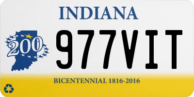 IN license plate 977VIT