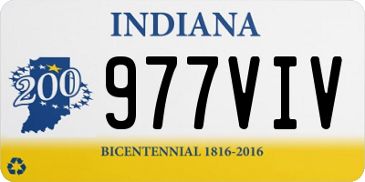 IN license plate 977VIV