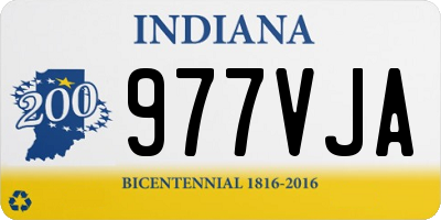 IN license plate 977VJA