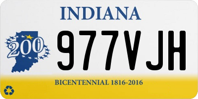 IN license plate 977VJH