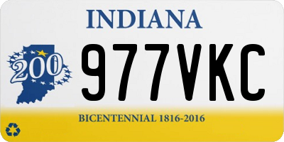 IN license plate 977VKC